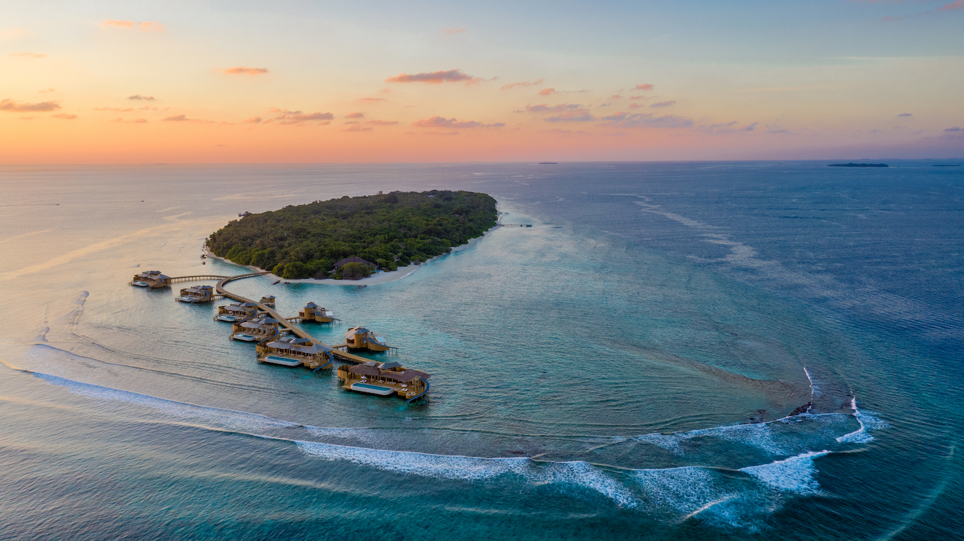 SONEVA FUSHI Aerial View