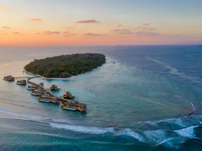 SONEVA FUSHI Aerial View