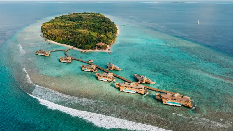 SONEVA FUSHI Drone View