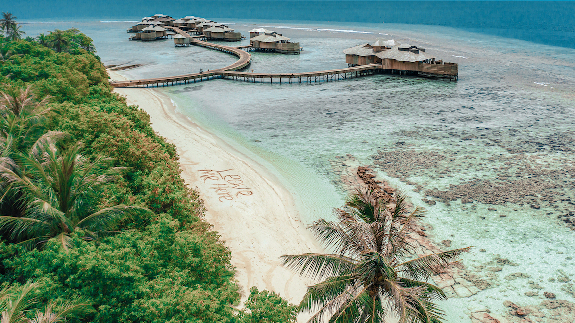 SONEVA FUSHI Reef Aerial