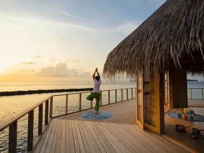 The Nautilus Maldives Yoga At Sunrise
