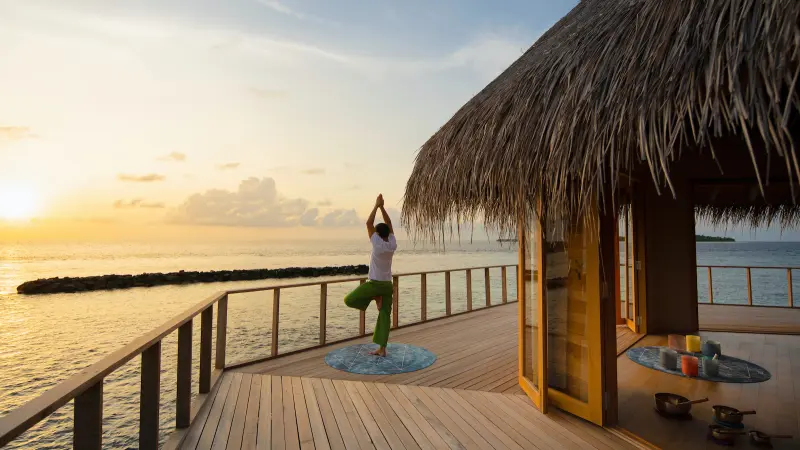 The Nautilus Maldives Yoga At Sunrise