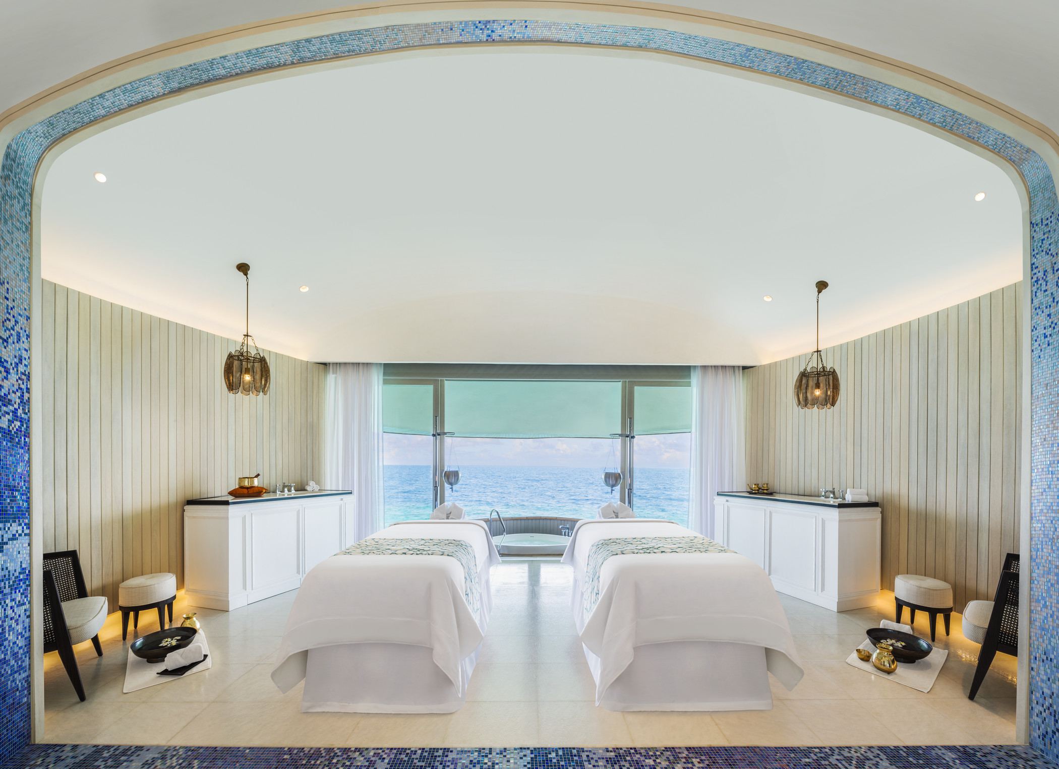 St. Regis Maldives Vommuli Irdium Spa Treatment Room