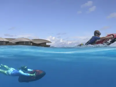 St. Regis Maldives Vommuli Water Sports Sea bob