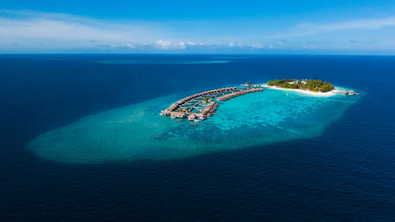 W Maldives - Aerial View