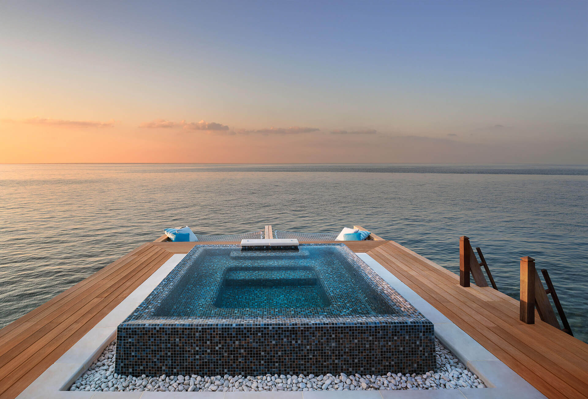 Two-Bedroom Reef Villa Jacuzzi Waldorf Astoria Maldives Ithaafushi