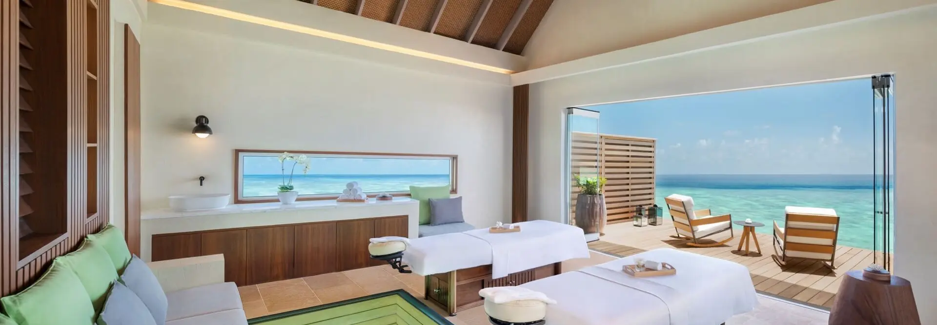 Overwater Spa Villa Waldorf Astoria Maldives Ithaafushi
