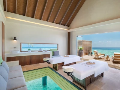 Overwater Spa Villa Waldorf Astoria Maldives Ithaafushi