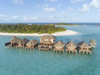 Aerial Shot Anantara Dhigu