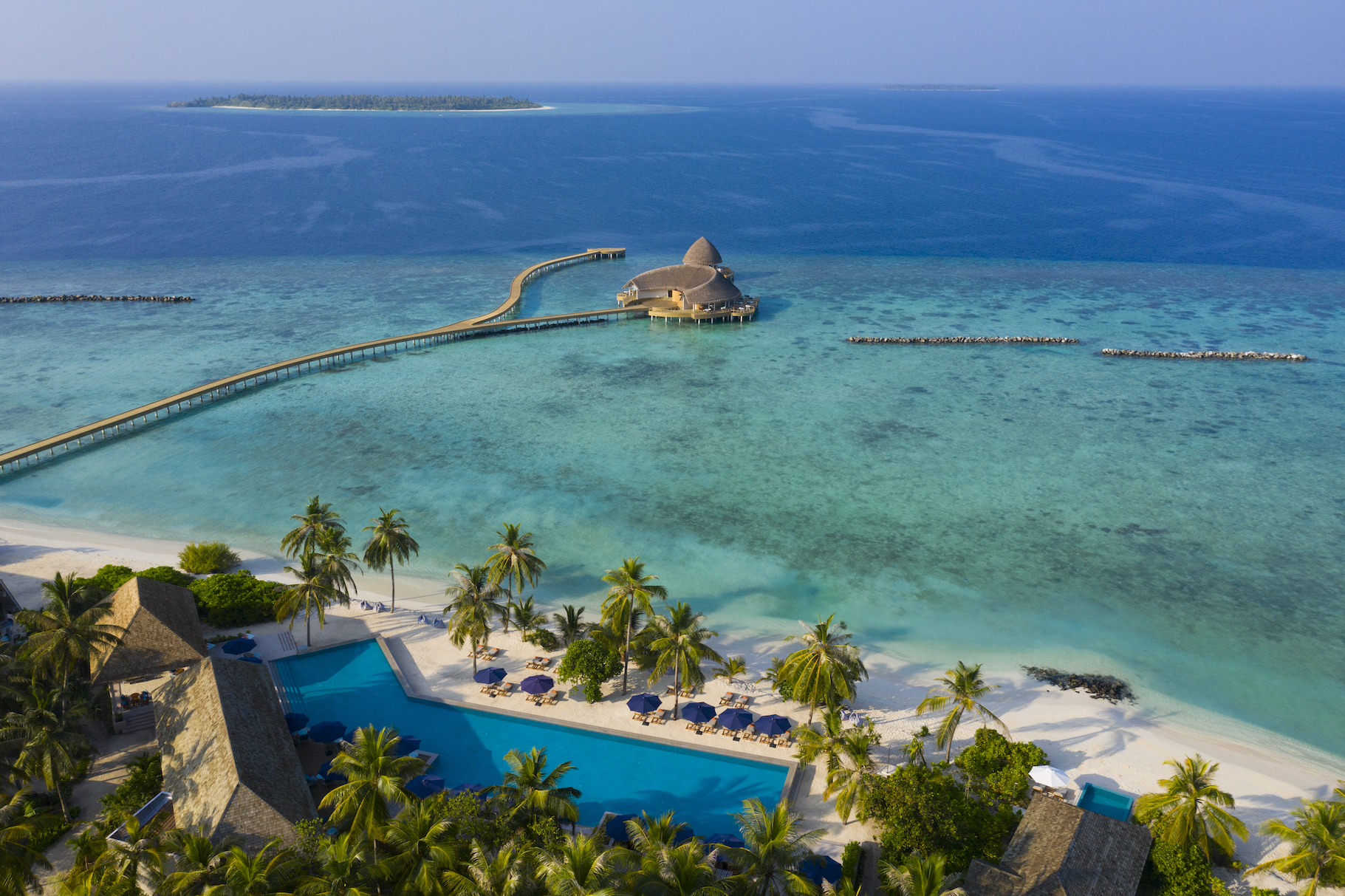 Emerald Faarufushi Resort & Spa Aerial