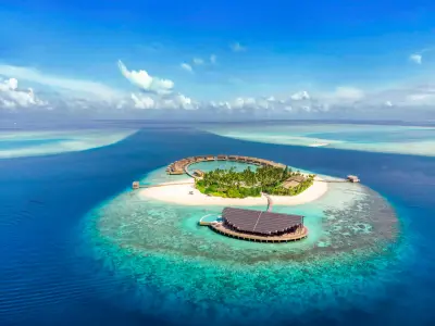 Kudadoo Private Island Aerial