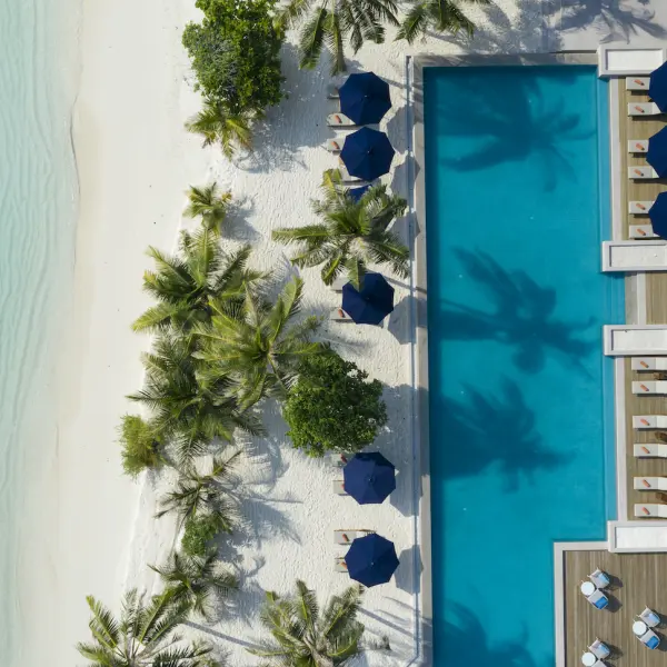 Sunset Pool And Bar Emerald Faarufushi Resort and Spa