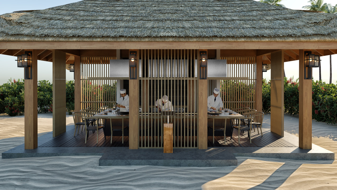 Le Asiatique & Teppanyaki Emerald Faarufushi Resort and Spa