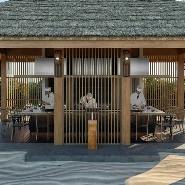 Le Asiatique & Teppanyaki Emerald Faarufushi Resort and Spa