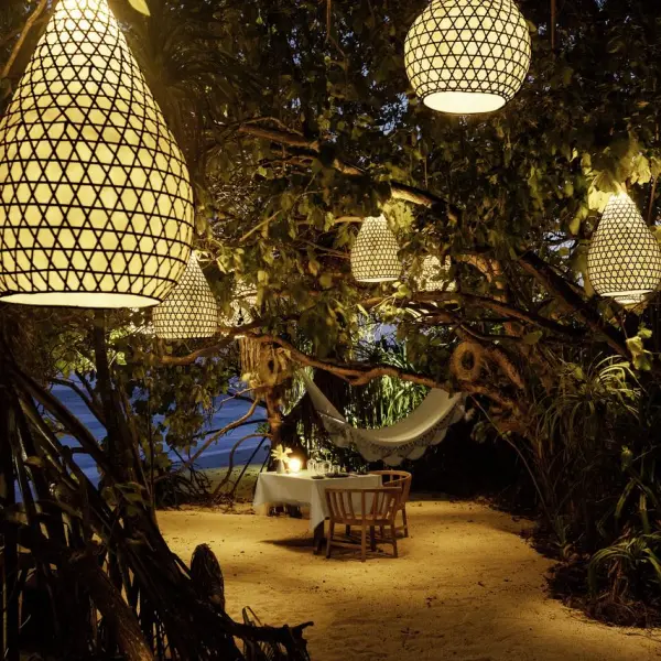 Destination of Choice Jungle Dining Kudadoo Private Island