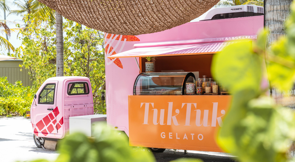 Patina Maldives TukTuk Gelato