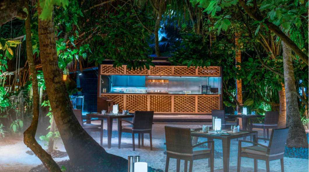 Cargo Restaurant at The St. Regis Maldives Vommuli