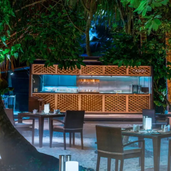 Cargo Restaurant at The St. Regis Maldives Vommuli
