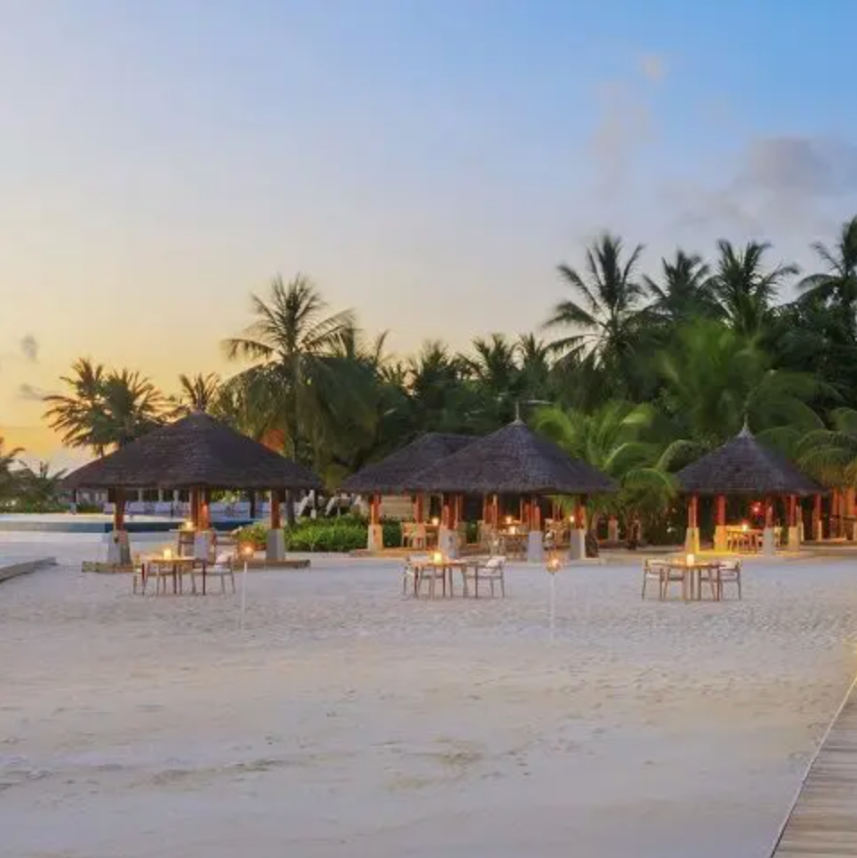 Sand Restaurant Velassaru Maldives