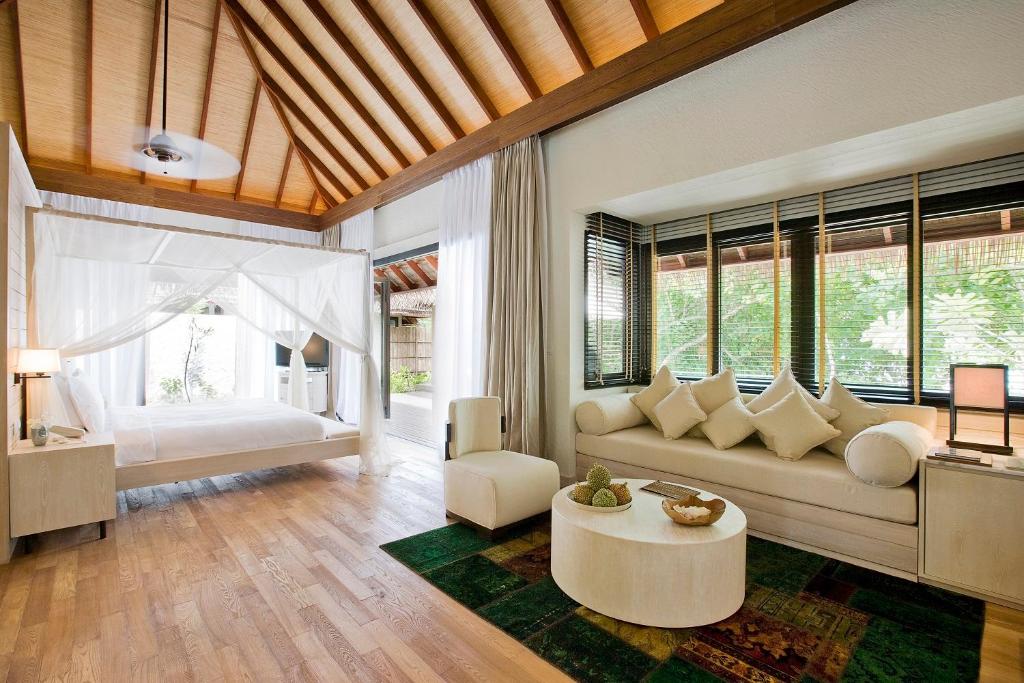 Beach Suite With Pool Two Bedroom Interior COMO Maalifushi