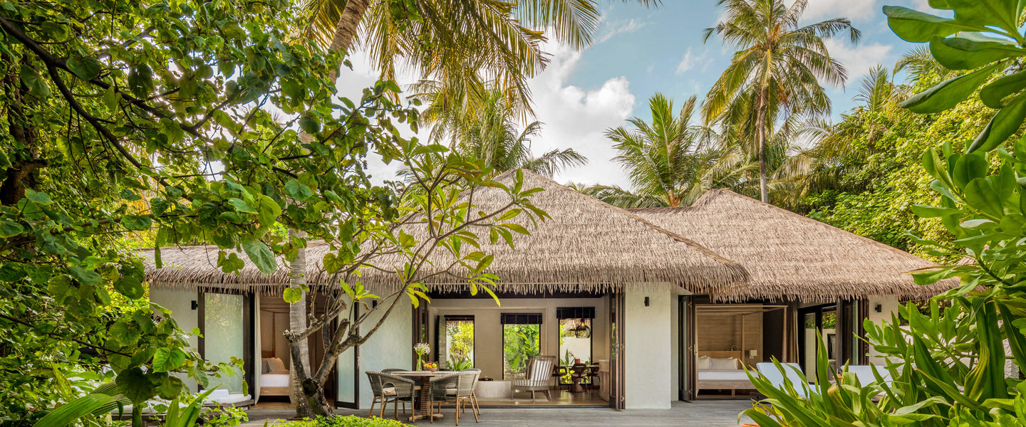 Beach Villa With Pool Two Bedroom Exterior COMO Maalifushi