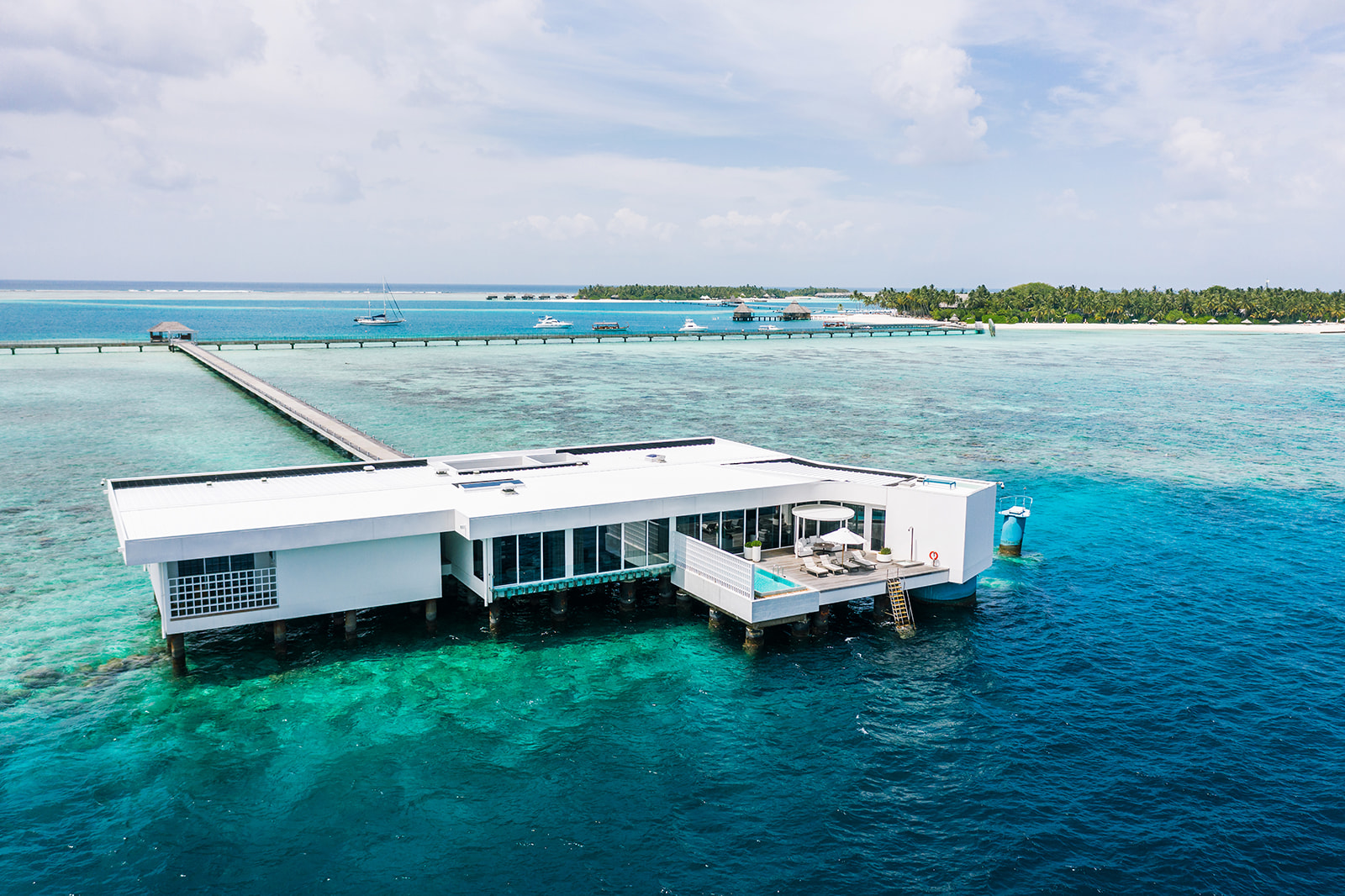 Conrad Maldives Rangali Island - The Muraka - Aerial