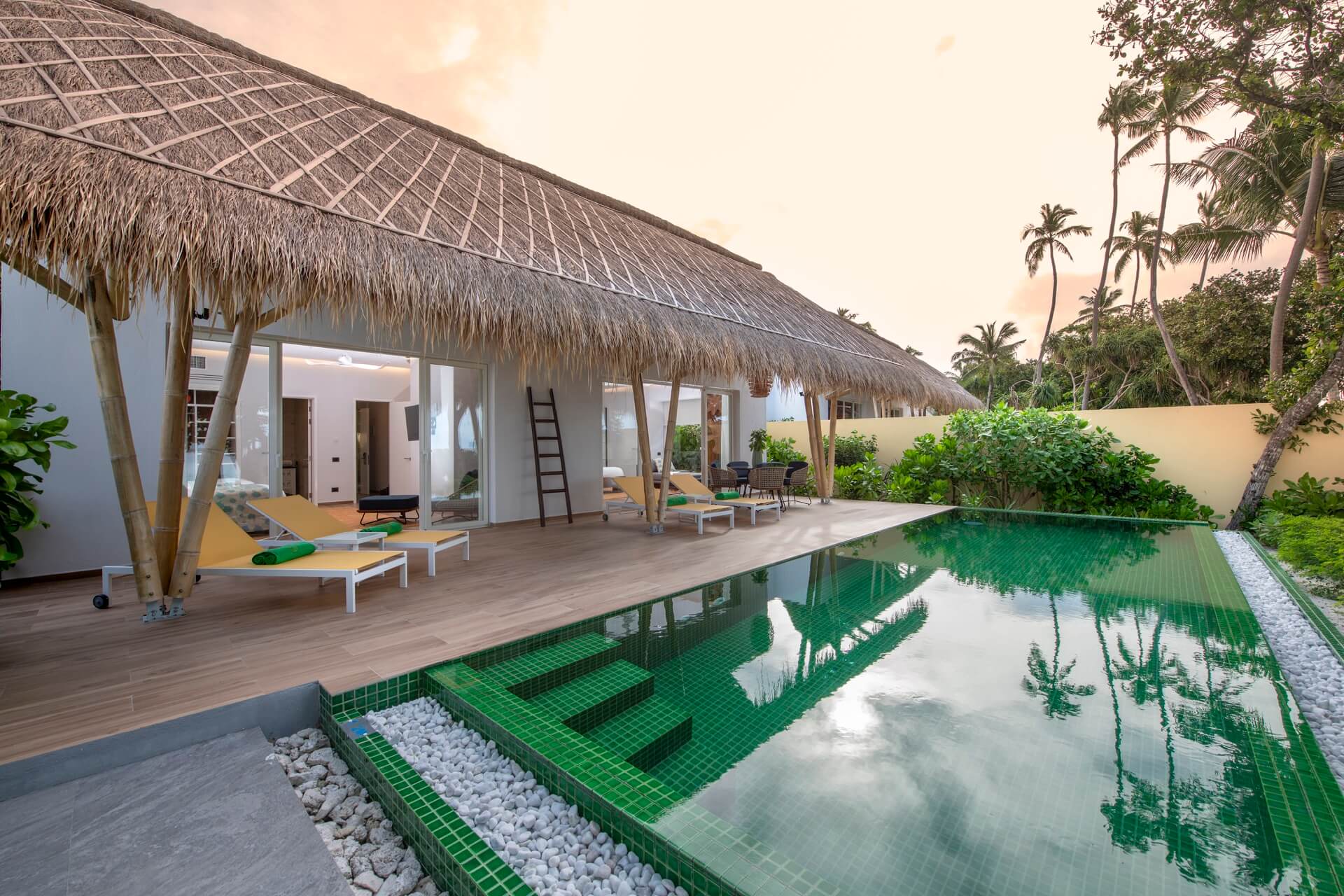 Family Beach Villa With Pool - Two Bedroom Exterior Emerald Maldives Resort & Spa