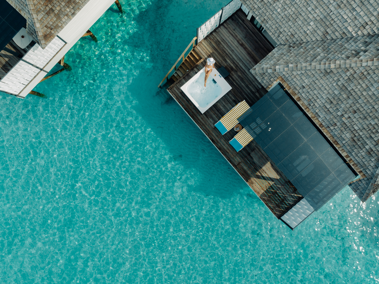 Nova Maldives - Water Villa with Jacuzzi - Aerial