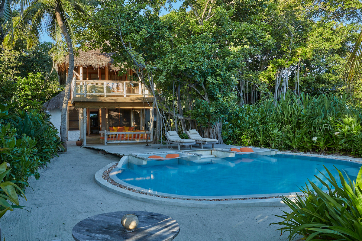 One Bedroom - Crusoe Suite with Pool Exterior - Soneva Fushi