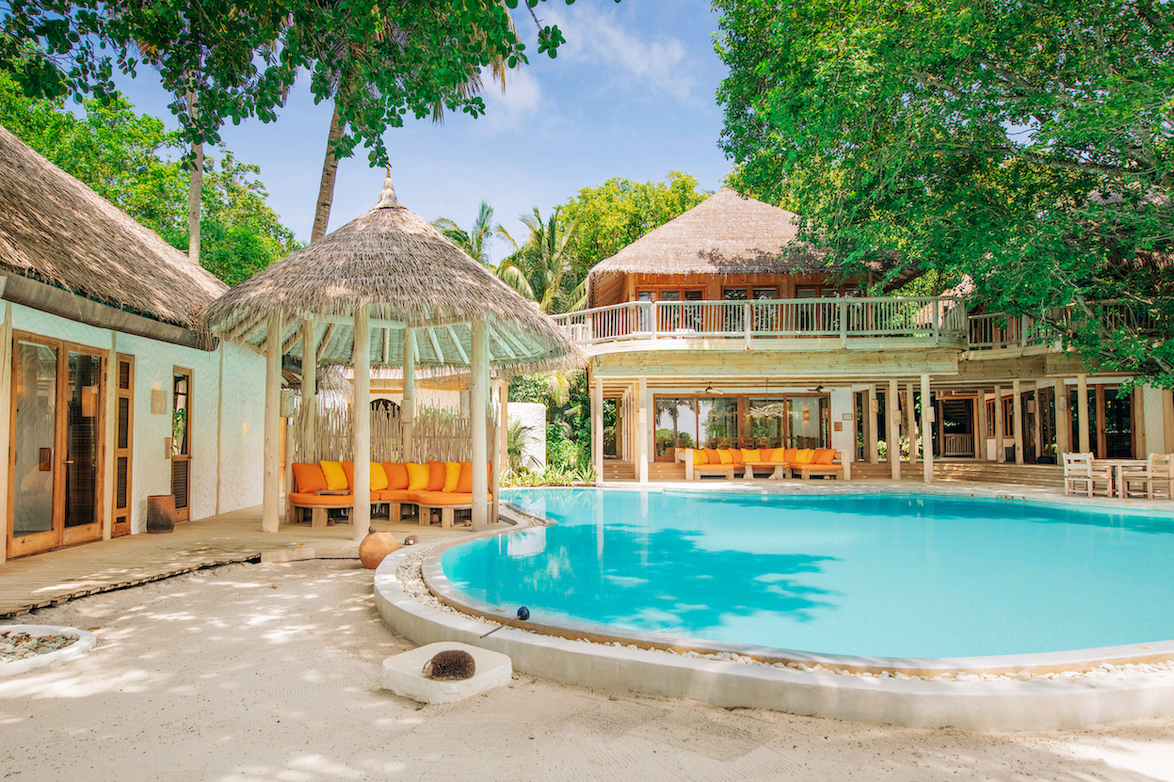 Villa 14 - Three Bedroom Residence with Pool Exterior - Soneva Fushi