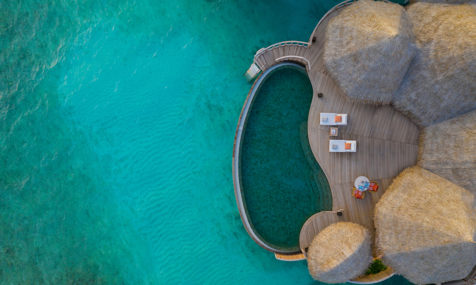 Ocean Residence With Pool Aerial The Nautilus Maldives