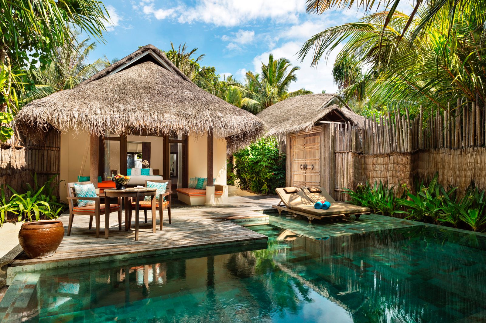 Two Bedroom Anantara Beach Pool Villa Exterior Anantara Dhigu