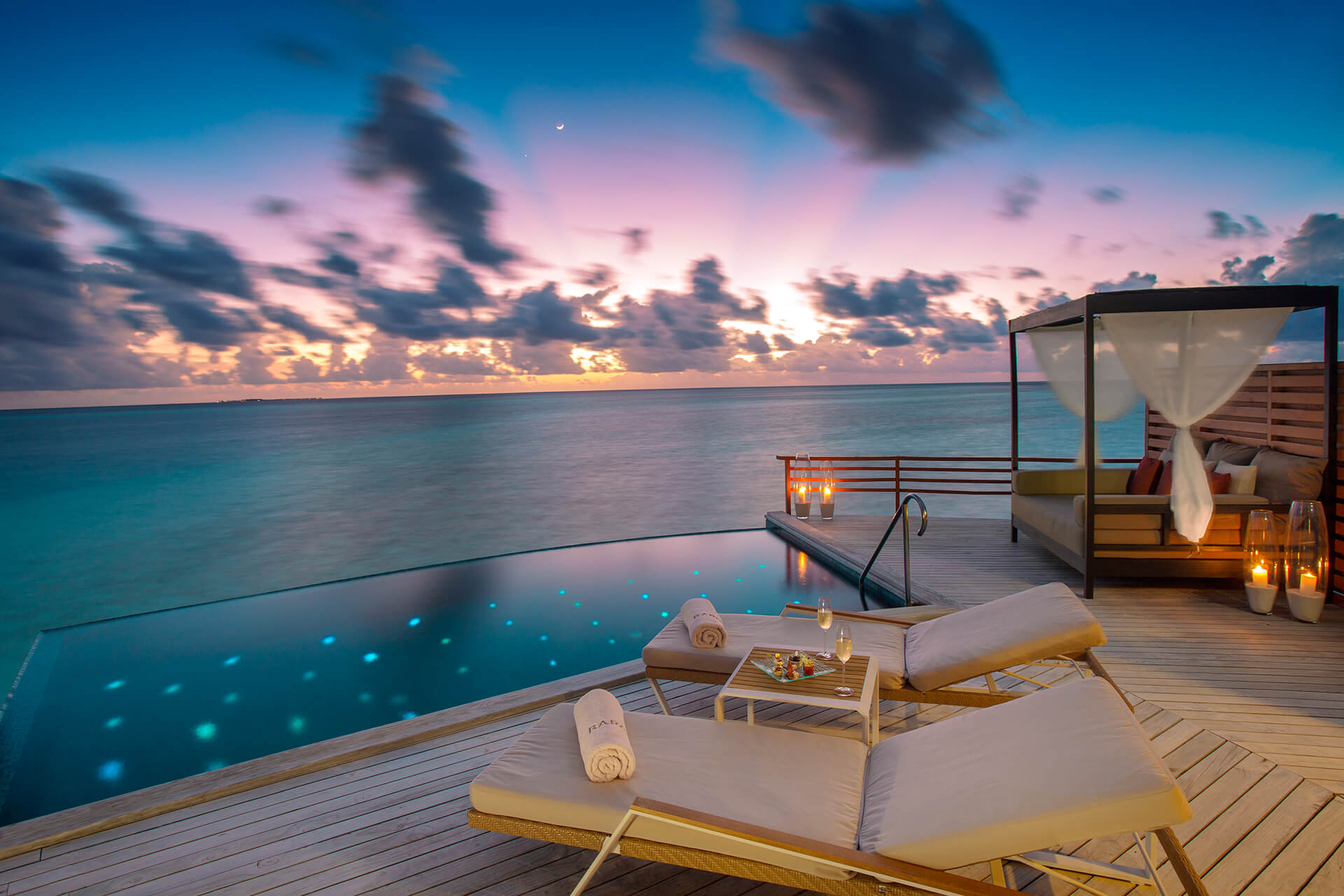 Water Pool Villa Deck Baros Maldives