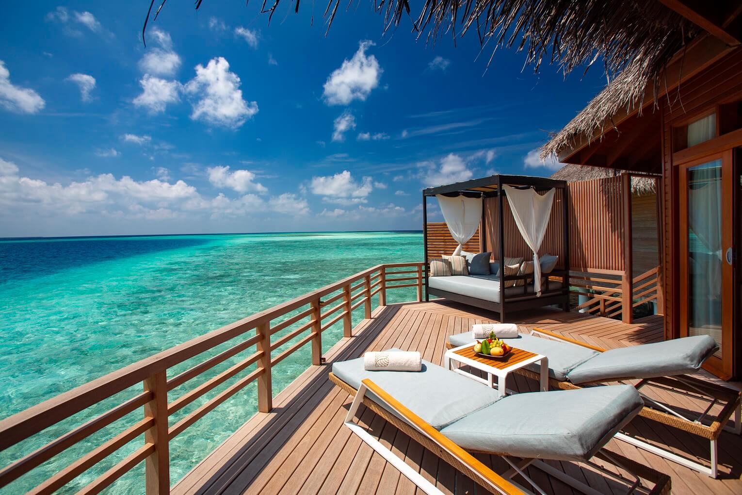 Water Villa Deck Baros Maldives