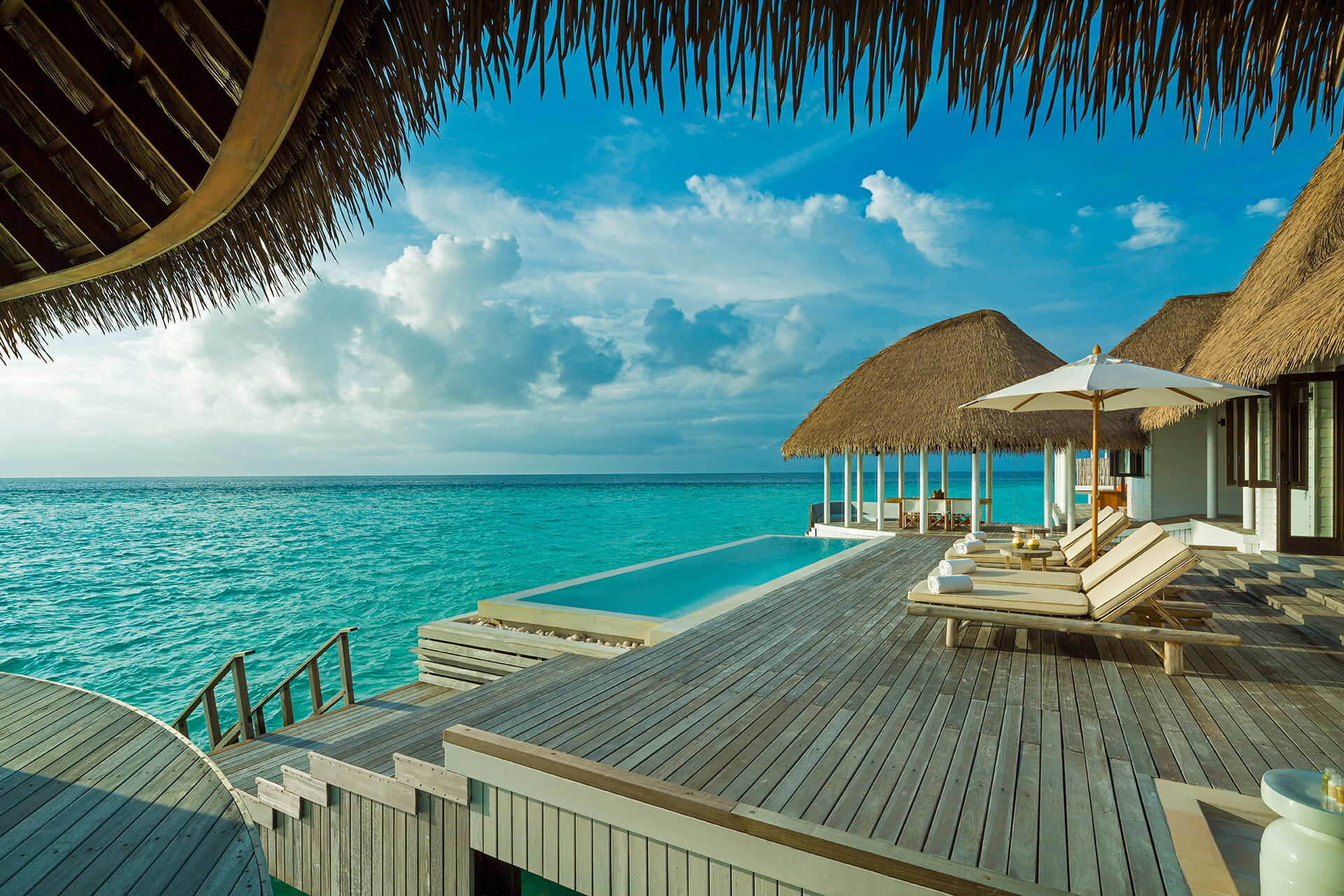 COMO Water Villa with Pool Two Bedroom Deck COMO Maalifushi