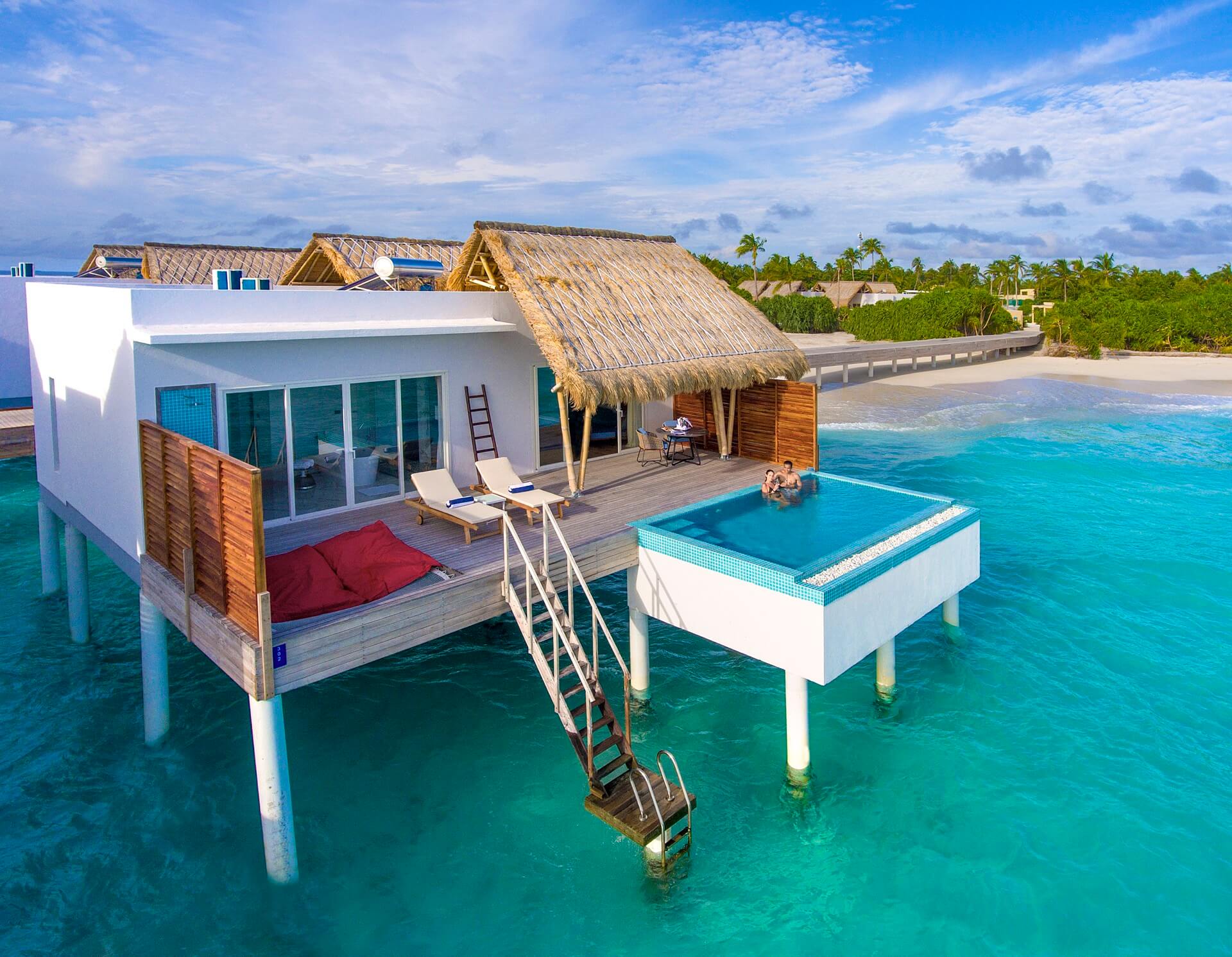 Water Villa With Pool Exterior Emerald Maldives Resort & Spa