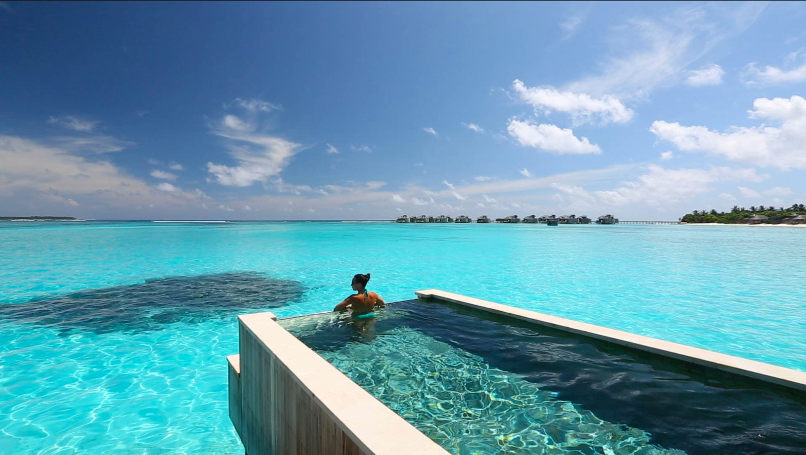 Ocean Water Villa with Pool View Six Senses Laamu