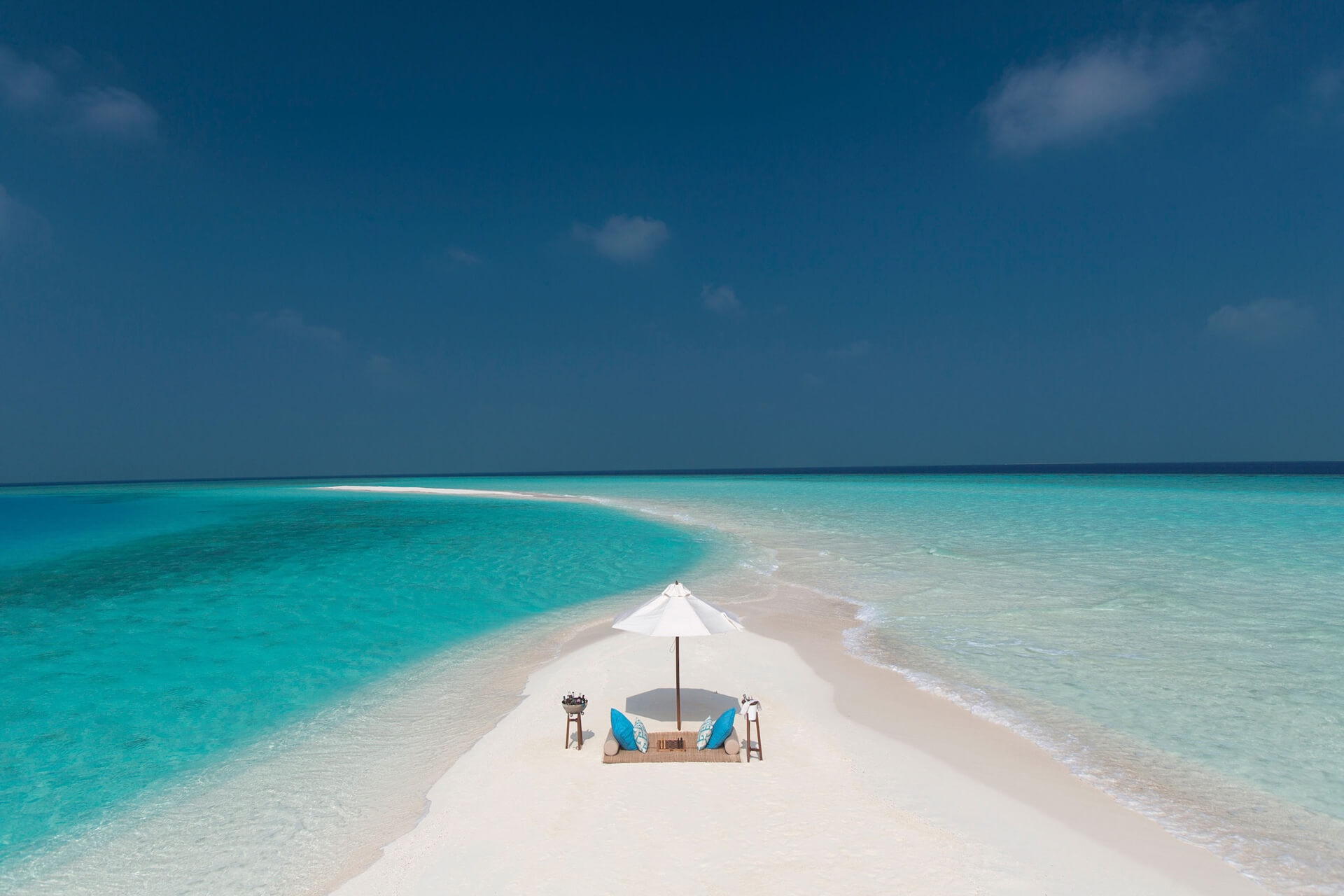 Sandbank at Milaidhoo Maldives