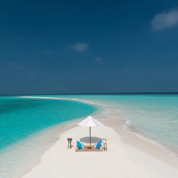 Sandbank at Milaidhoo Maldives