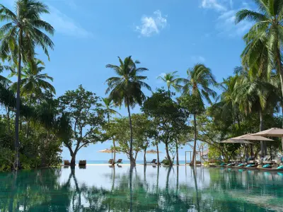 Vakkaru Maldives Main Pool By The Beach
